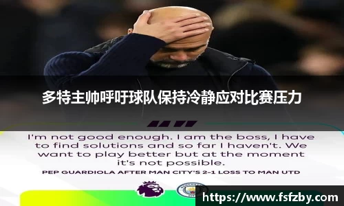 多特主帅呼吁球队保持冷静应对比赛压力
